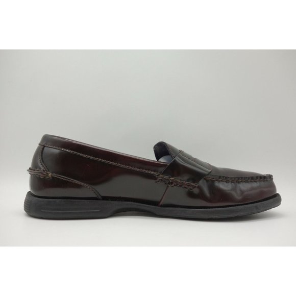 Sperry Top Sider Deep Burgundy Leather Penny Loafer Dress Shoes Men\'s 11 M main image 5